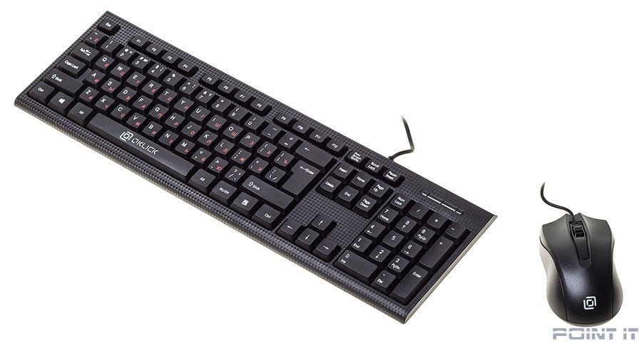 Клавиатура + мышь Oklick 620M черный USB [475652]