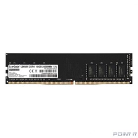 Exegate EX288046RUS Модуль памяти ExeGate HiPower DIMM DDR4 16GB <PC4-21300> 2666MHz