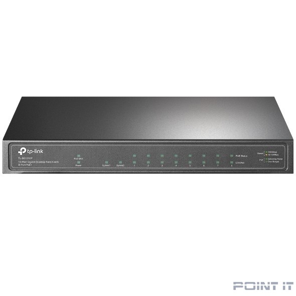 Коммутатор 10PORT 10/100/1000M TL-SG1210P TP-LINK