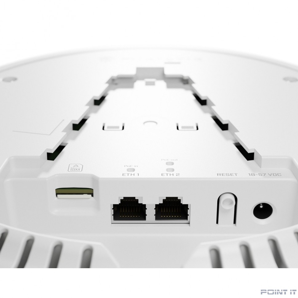 MikroTik cAPGi-5HaxD2HaxD&EG12-EA Точка доступа Wi-Fi 6 с LTE модемом cAP LTE12 ax, 2*1Gbit RJ45, 802.11a/b/g/n/ac/ax