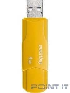 Smartbuy USB Drive 4GB CLUE Yellow (SB4GBCLU-Y)
