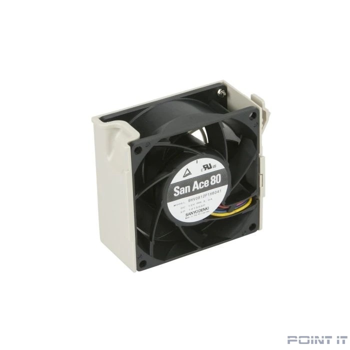 FAN-0166L4 80x80x38 mm, 13.5K RPM, Optional Middle Cooling Fan for 2U U