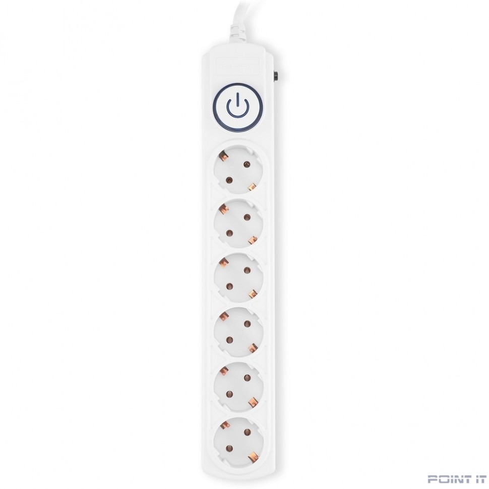 Ippon Сетевой фильтр BK-6-EU-5-10-W 6 розеток 5м белый