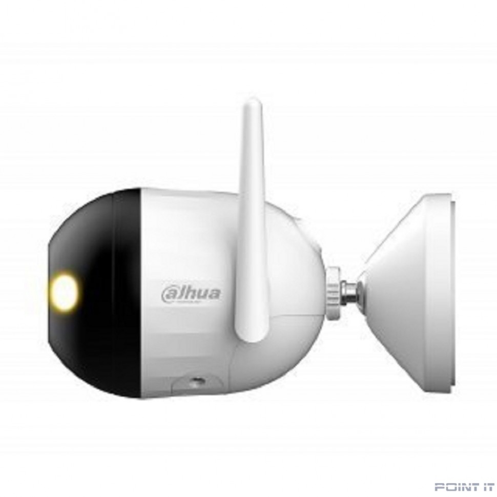 DAHUA DH-IPC-F2CP-PV-0280B Уличная цилиндрическая IP-видеокамера Smart Dual Light 2Мп, 1/3” CMOS, объектив 2.8мм, видеоаналитика, ИК 30м, LED 30м, микрофон, динамик, Wi-Fi 2.4ГГц, IP67, металл пластик