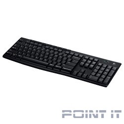 Беспроводная клавиатура K270 RUS BLACK/ WHITE 920-003058 LOGITECH