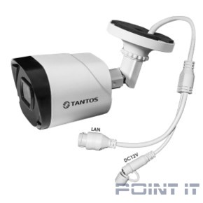 Tantos TSi-Peco25F 2 мегапиксельная уличная цилиндрическая IP камера с ИК подсветкой