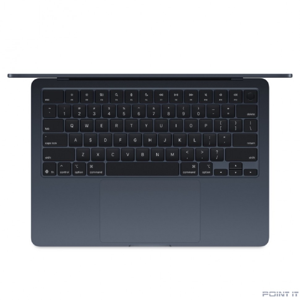 Ноутбук Apple MacBook Air 13-inch 2025 [MW123ZA/A] Midnight 13.6" Liquid Retina {(2560x1600) M4 10C CPU 8C GPU/16GB/256GB SSD} (A3240)