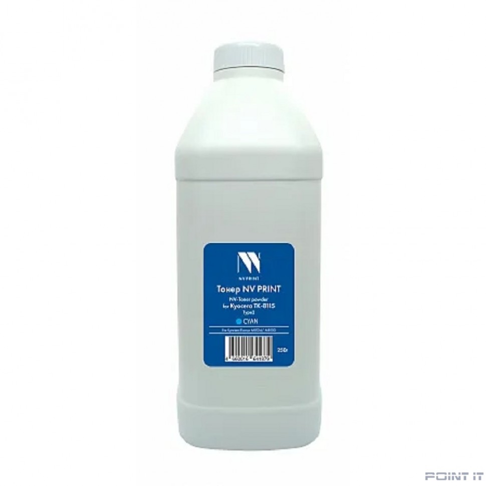 NV Print (NV-Kyo8115-Type2-250gC) Тонер для Kyocera TK-8115 Type2 (250г) Cyan для Ecosys M8124, M8130