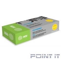 Картридж лазерный Cactus 106R02233 CS-PH6600C голубой бар.в компл. (6000стр.) для Xerox Ph 6600/WC 6605