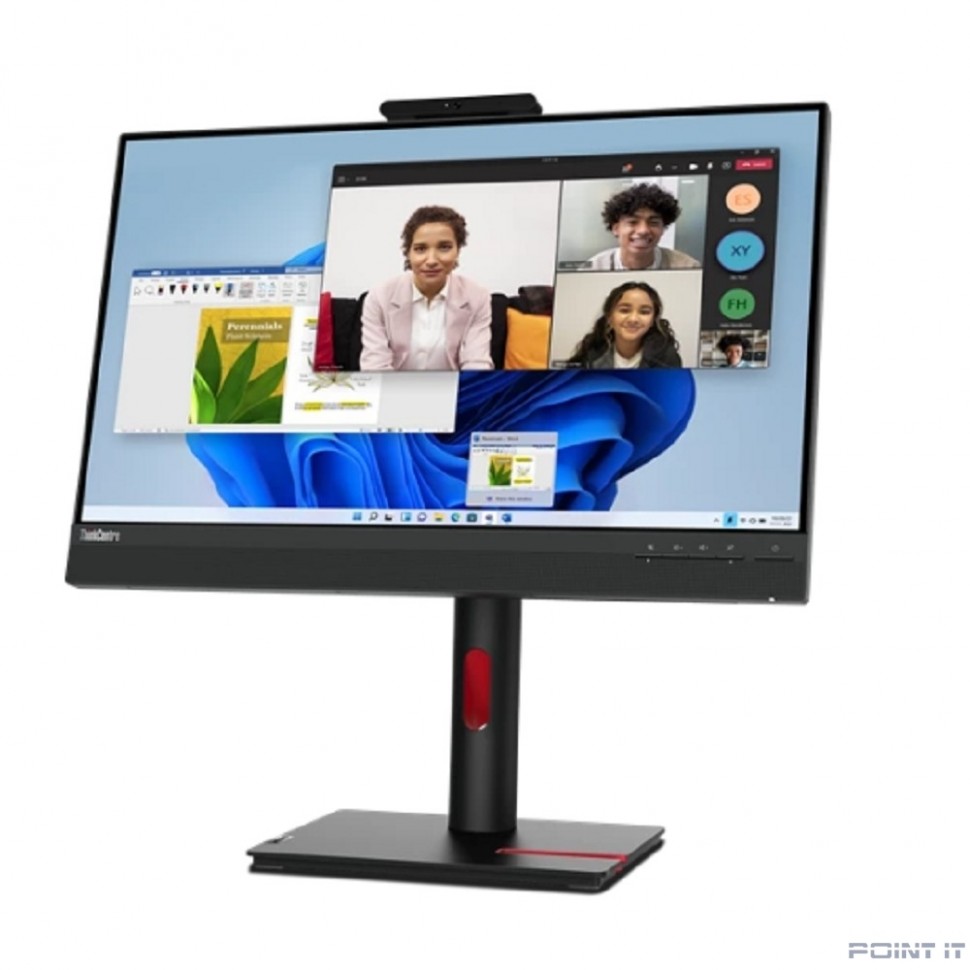 Монитор LCD Lenovo 23.8" TiO 24 G5 {IPS 1920x1080 60Hz 4ms 250cd HDMI1.4 DisplayPort1.2 USB3.2 WebCam 2x3W}[12NAGAT1UK/12NAGAT1WW]