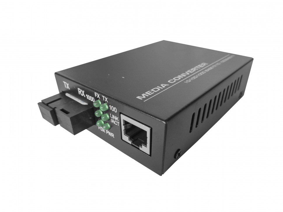 Медиаконвертер Netko WDM 10/100/1000Base-T/1000Base-FX 1310nm, 20 км, SC, LFP