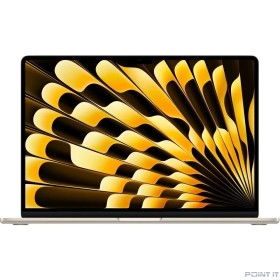 Ноутбук Apple MacBook Air 15-inch 2025 [MW1K3LL/A] (КЛАВ.РУС.ГРАВ.) Starlight 15.3" Liquid Retina {(2880x1864) M4 10C CPU 10C GPU/16GB/512GB SSD/рекоменд.переход.1979059/1991284/11065944} (A3241) (США)