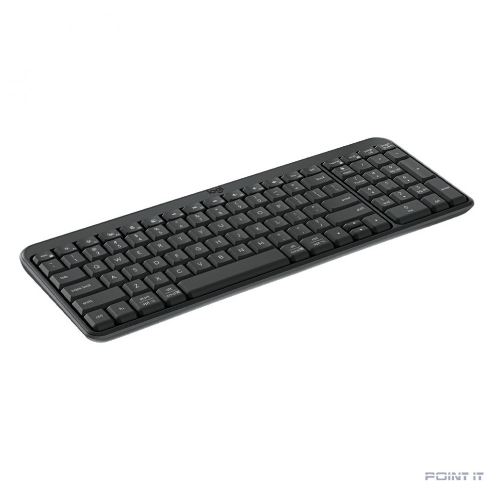 920-013452 Logitech Клавиатура K250 Graphite Wireless оригинальная заводская гравировка RU/LAT