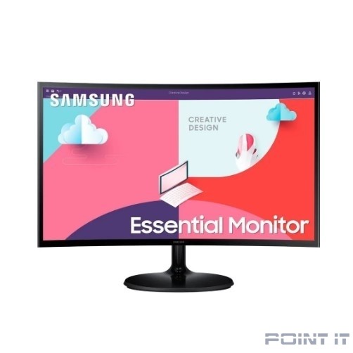 ЖК монитор SAMSUNG LS27C360EAIXCI/VA/1920x1080/75Гц/250/3000:1/4 мс/да/черный/6 кг LS27C360EAIXCI