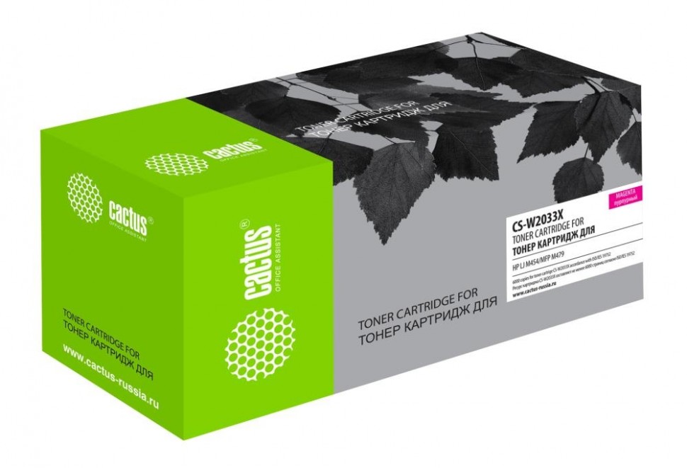 Картридж MAGENTA /LJ M454/MFPM479 6K CS-W2033X CACTUS