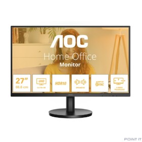 Монитор LCD AOC 27" U27B3A Black {IPS 3840x2160 60Hz 4ms 178/178 350cd 2xHDMI2.0 DisplayPort1.4 MM}