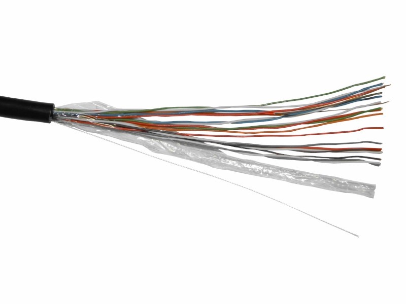 Кабель LC UTP10 cat.5, 305м, 0,45мм, наружный, черный РАСПРОДАЖА