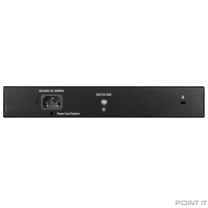 D-Link DGS-1010MP/A1A Неуправляемый коммутатор с 9 портами 10/100/1000Base-T, 1 портом 1000Base-X SFP, функцией энергосбережения и поддержкой QoS (8 портов с поддержкой PoE 802.3af/802.3at (30 Вт)